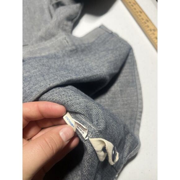 Taylor Stitch Gray Mid Weight Utility Casual Button Down Shirt Flannel Mens 40 - Picture 5 of 6